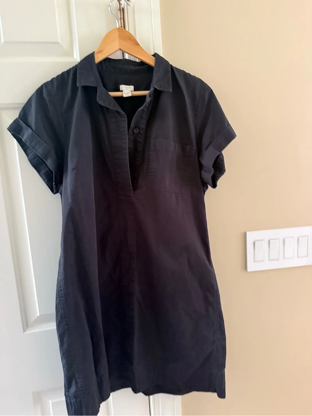 J. Crew Dark Navy Button-Up Shirt